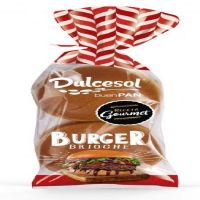 BURGUER BRIOCHE 4U. 340Gr. 7p.