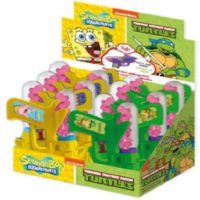 DOL PISTOLA DE AGUA BOB ESPONJA+TORTUGAS NINJA 8Gr*12