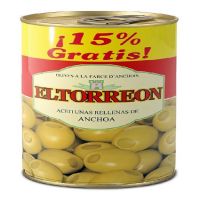 ELT ACEITUNA RELLENA DE ANCHOA 1U. 130Gr 12p.