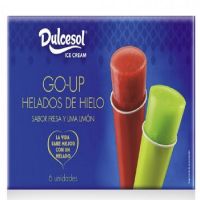 DUL HELADO FLY UP LIMON Y FRESA 3+3X115ML. 10p.