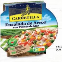 CAR ENSALADA ARROZ CON PALITOS DE MAR 240Gr. 8p.