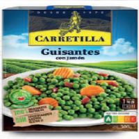 CAR GUISANTES CON JAMON 300Gr. 10p.