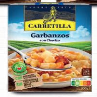 CAR GARBANZOS CON CHORIZO 300Gr. 10p.