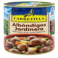 CAR LATA ALBONDIGAS EN SALSA 415Gr. 12p.