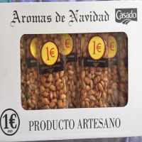 CAS CACAHUETES GARRAPIÑADOS 80Gr. 20p.