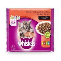 MAR WHISKAS MULTIPACK JUNIOR 4x85Gr. 13p.