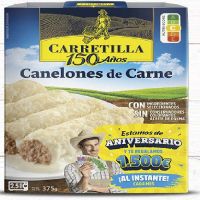 CAR CANELONES DE CARNE 375Gr. 10p.