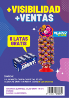 CHU LOTE CHUPA CHUPS RUEDA XXL+ SMINT 72U.