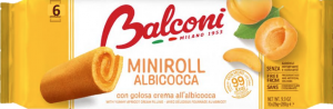BAL MINI ROLLS ALBICOCCA 6U. 180Gr. 20p.