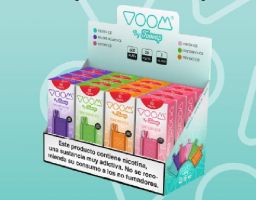 PLY EXP VOOM SURTIDO MEN, SAN, MANG, STRAW NICOTINA 16p.