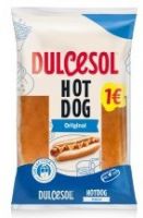 HOT DOG SIN LAZO 4U. 220Gr. 10p. EURO