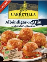 CAR ALBONDIGAS DE ATUN C/FRIT 300Gr. 10p.